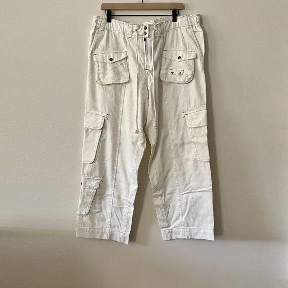 Free People Tahiti Herringbone Cargo Pants NWT - Picture 9 of 14